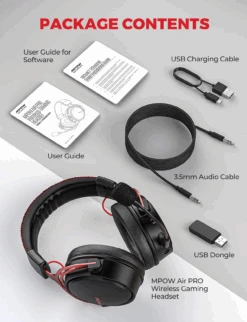 Mpow BH473 Air Pro 2.4G Wireless Gaming Headset -MPOW SHOP 7 e36ed9b3 5e81 4f6b 894c 8a3192834435
