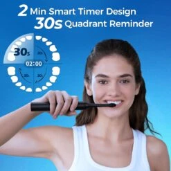 Electric Toothbrushes Adults-8 Brush Heads,Fast Charge 4 Hours Last 60 Days,Electric Toothbrush-40000 VPM, 5 Modes,2 Minute Smart Timer Sonic Toothbrushes For Adults,Kids -MPOW SHOP 813LMGaGCYL. AC SL1500