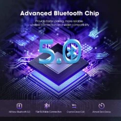 Mpow BH596Neckband Headphones, Bluetooth Headphones Around Neck -MPOW SHOP 813kMlu0dcL. AC SL1500