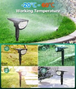 Mpow Motion Sensor Solar Landscape Spotlights 30 LEDs 4 Pack 16 Mpow Motion Sensor Solar Landscape Spotlights 30 LEDs 4 Pack -MPOW SHOP 815PaHU9WML. AC SL1500