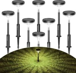 Solar Pathway Lights Outdoor 8 Pack With 3 Lighting Modes -MPOW SHOP 81DgBxWYiCL. AC SL1500 3efac079 cc3a 4c4f a217 ff02714c9d39