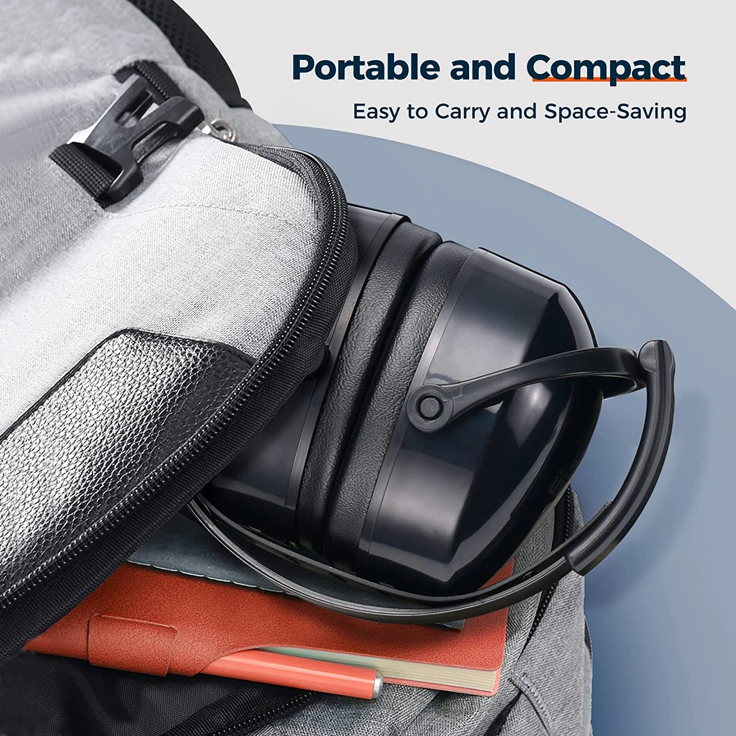 Mpow Ear Protection For Shooting, Noise Cancelling Headphones 8 Mpow Ear Protection For Shooting, Noise Cancelling Headphones - Image 6