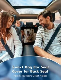 093BB 4-in-1 Dog Car Seat Cover -MPOW SHOP 81HEwTRJtGL. AC SL1500