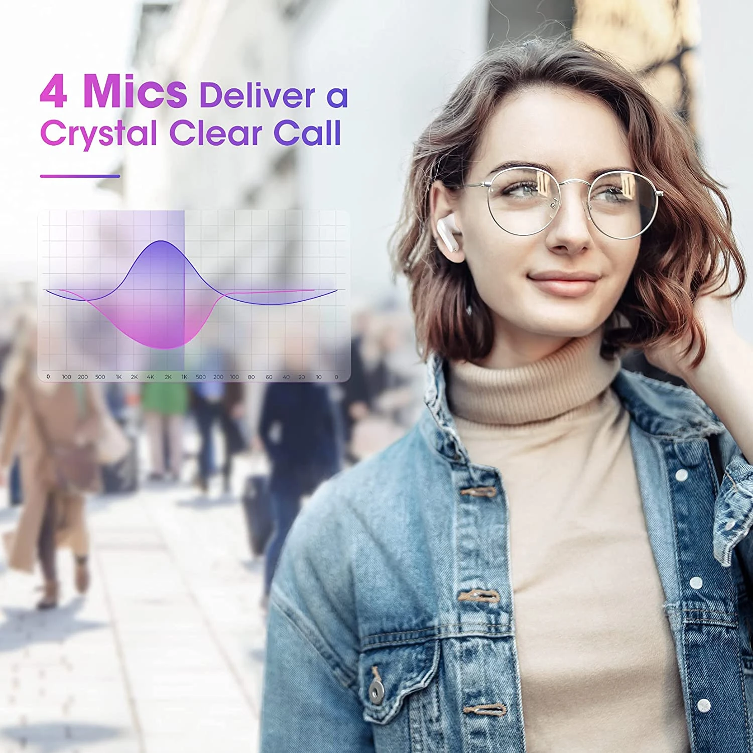 MPOW MPods Wireless Earbuds With 4 Microphone Noise Cancellation Wireless Charge 5 MPOW MPods Wireless Earbuds With 4 Microphone Noise Cancellation Wireless Charge - Image 3