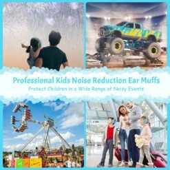 Noise Cancelling Headphones For Kids, SNR 28dB Kids Ear Protection Earmuffs For Autism, Toddler, Adjustable Ear Muffs For Noise Reduction Kids For Monster Truck, Concerts, Air Shows, Fireworks -MPOW SHOP 81e3qx4sdOL. AC SL1500 b522813e 178b 451f a4b1 a3233c1498fe
