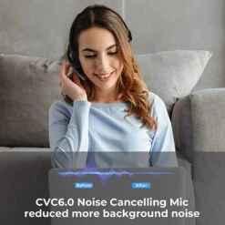 FrapCekre Bluetooth Headset With Microphone, 1.76oz Light Trucker 330° Rotating Mic -MPOW SHOP 81gwKmOrAqL. AC SL1500