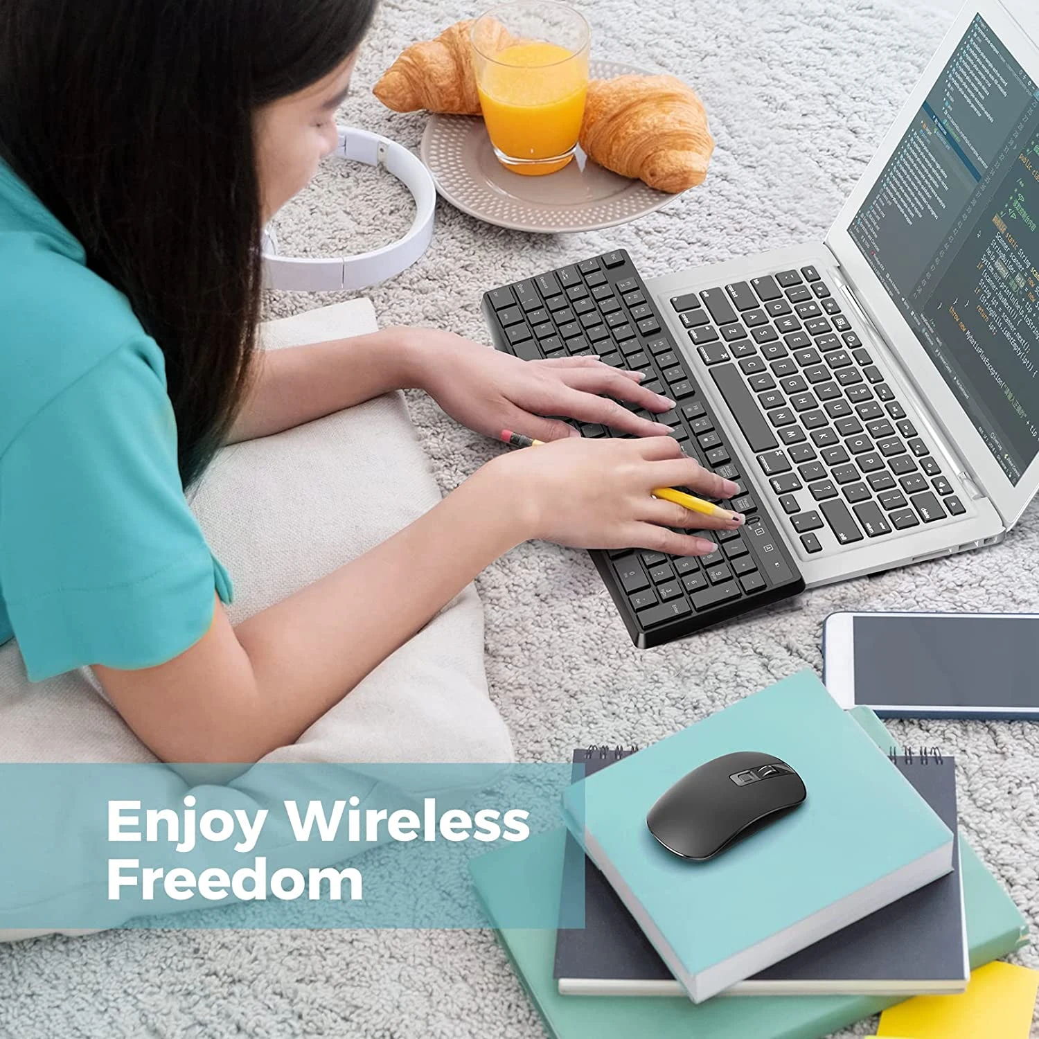 Wireless Keyboard And Mouse Combo 3 DPI Adjustable 9 Wireless Keyboard And Mouse Combo 3 DPI Adjustable - Image 7