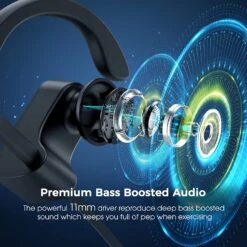 ShedirmucFlames Bluetooth Headphones ,IPX7 Waterproof Sports Earphones With Microphone For Calls ( Same As Mpow Flame ) -MPOW SHOP 81zGmzt8mNL. AC SL1500