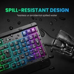 Backlight Gaming Keyboard, Black -MPOW SHOP 8 87e8a9c1 743e 4c74 b0c1 615386cf1a9d