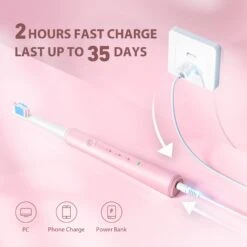 141AP Sonic Electric Toothbrush With 10 Brush Heads -MPOW SHOP AMHP141AP B5 20210517 82f81cc5 7ee8 4d54 9cd8 782d23842491