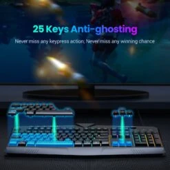 PC264 RGB Gaming Keyboard Mouse Mousepad Set, 3-in-1 -MPOW SHOP B3