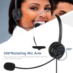 Mpow Single-sided 3.5mm & USB Headset With Microphone -MPOW SHOP BRE4733 5