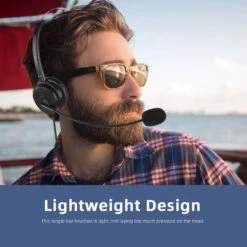 Mpow Single-sided 3.5mm & USB Headset With Microphone -MPOW SHOP BRE4733 6