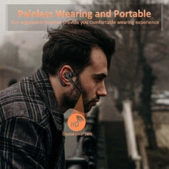 Mpow S12Bluetooth Wireless Earpiece Headset Hands-free Calling With Clear Voice 280 Hours Standby Time LPX7 -MPOW SHOP BRE6071 B 1