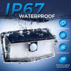 216AB Solar Lights Outdoor Cold White 1 Pack -MPOW SHOP ColdWhite1Pack 05