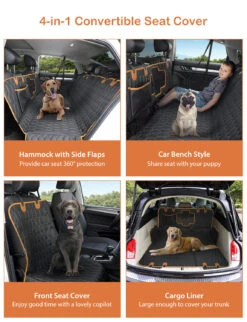 GD093 4-in-1 Dog Car Seat Cover -MPOW SHOP GEGD093AE B4 V01 210618