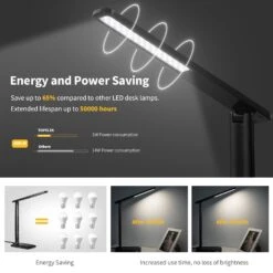 HM234 LED Desk Lamp (UK ONLY) -MPOW SHOP GEHM234AB B5 190529 V01