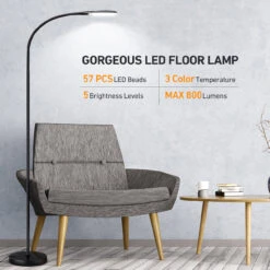 461AB LED Floor Lamp(UK ONLY) -MPOW SHOP GEHM461AB US B1 V01 190505
