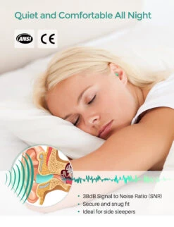 60 Pairs Ultra Soft Foam Earplugs, 38dB Highest SNR Earplugs -MPOW SHOP GEHP133AD EN B4 V01 200713 642a2636 20f7 4bb2 8ca6 5106a086a3c3