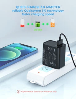 PA125ABUS Travel Adapter Wall AC Power Plug Adapter Wall Charger -MPOW SHOP GEPA125ABUS B2 V01 210527