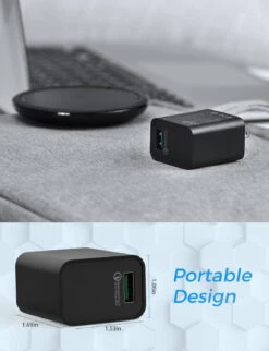 PA125ABUS Travel Adapter Wall AC Power Plug Adapter Wall Charger -MPOW SHOP GEPA125ABUS B4 V01 210527