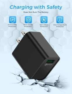 PA125ABUS Travel Adapter Wall AC Power Plug Adapter Wall Charger -MPOW SHOP GEPA125ABUS B5 V01 210527