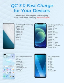 PA125ABUS Travel Adapter Wall AC Power Plug Adapter Wall Charger -MPOW SHOP GEPA125ABUS B8 V01 210527