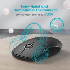 071 2.4G Slim Wireless Mouse With Nano Receiver 13 071 2.4G Slim Wireless Mouse With Nano Receiver -MPOW SHOP GEPC071AB VTUS B4 200606