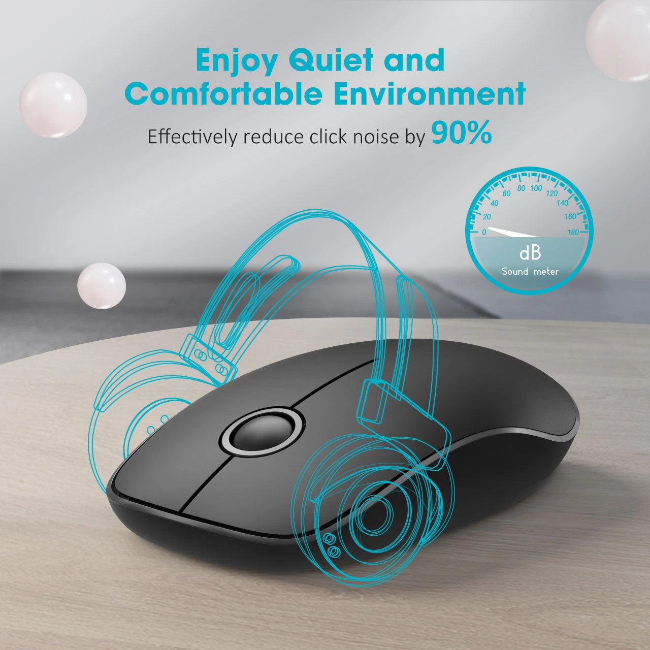 071 2.4G Slim Wireless Mouse With Nano Receiver 7 071 2.4G Slim Wireless Mouse With Nano Receiver - Image 5