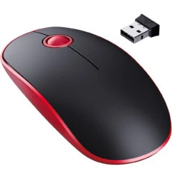 071 Mini 2.4G Slim Wireless Mouse With Latest Nano Receiver