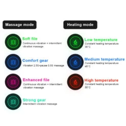 New USB Heated Winter Scarf Men And Women Shawl Foreign Trade Smart Heating Solid Color Vibration Massage Scarf Waterproof -MPOW SHOP H018ea19545c64bc7ba6e47a66a6e0a83G