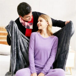 150x85cm Winter Coral Flannel Heated Blanket USB Heated Warm Shawl Thicker Heater Body Warmer Soft Heating Blanket -MPOW SHOP Hb3f04b1cf93d442c820e16ab3259d384k