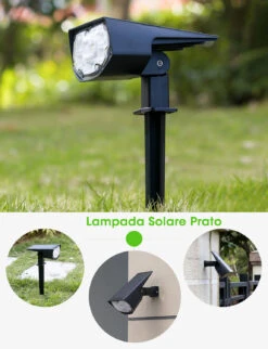 CD190 Solar Spot Lights Outdoor 2 Pack, Cold White -MPOW SHOP LTCD190AB MPCD190AB B7 V01 19 ed865e37 601c 4836 9b4a d8f5d15adf41