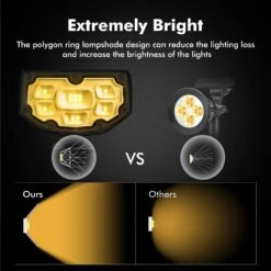 CD190 Solar Spot Lights Outdoor 2 Pack, Warm White -MPOW SHOP LTCD190AY B1 V01 210819