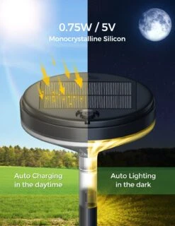 CD291 Solar Pathway Lights Outdoor 3 Modes 4 Pack 12 CD291 Solar Pathway Lights Outdoor 3 Modes 4 Pack -MPOW SHOP LTCD291AB B6 V01 201105 db3da722 b3f1 45ce 8b54 9a8929c8f481