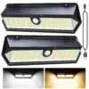 CD296 315 LED Solar Motion Sensor Lights (2 Pack) -MPOW SHOP LTCD296AB A2 20210927