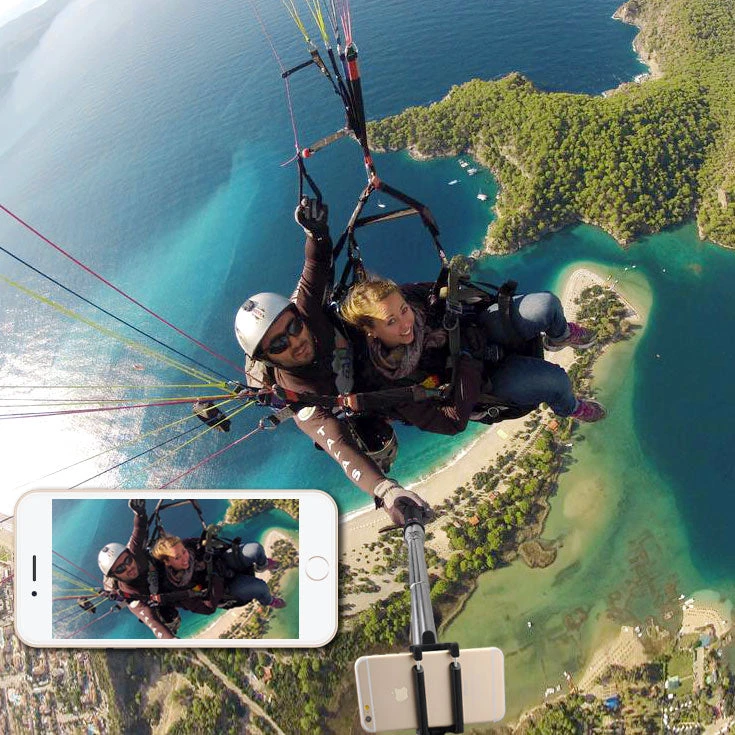 Mpow Selfie Stick Bluetooth, Extendable Monopod Selfie Stick With Built-in Bluetooth Remote Shutter(Red) 8 Mpow Selfie Stick Bluetooth, Extendable Monopod Selfie Stick With Built-in Bluetooth Remote Shutter(Red) - Image 6