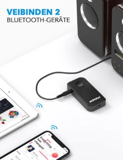 Mpow Bluetooth 5.0 Receiver, Wireless Aux Bluetooth Adapter, Portable Bluetooth Audio Adapter With Hands-free Calls And Voice Assistant For Car And Home Stereo Systems 16 Mpow Bluetooth 5.0 Receiver, Wireless Aux Bluetooth Adapter, Portable Bluetooth Audio Adapter With Hands-free Calls And Voice Assistant For Car And Home Stereo Systems -MPOW SHOP MPBH044DB DE B5 V01 190528