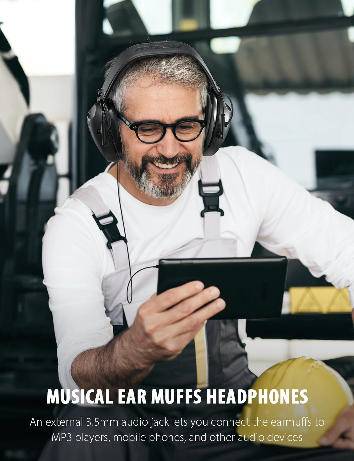 MPOW HP123A Shooting Ear Protection, Electronic Earmuffs, NRR 22dB 8 MPOW HP123A Shooting Ear Protection, Electronic Earmuffs, NRR 22dB - Image 6