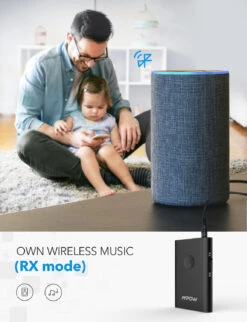 MPOW BH283A Bluetooth Transmitter & Receiver -MPOW SHOP MPBH283AB B5 v01 190514