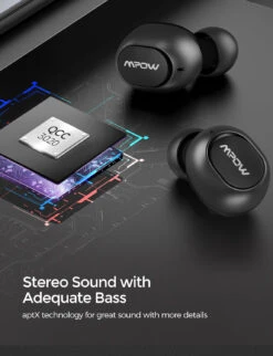 Mpow M5 AptX True Wireless Earbuds With CVc 8.0 Noise Cancellation -MPOW SHOP MPBH322BB US B4 V01 200104