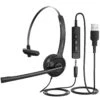 Mpow Single-Sided USB&3.5mm Headset With Microphone(Black) 2 Mpow Single-Sided USB&3.5mm Headset With Microphone(Black) -MPOW SHOP MPBH323AB