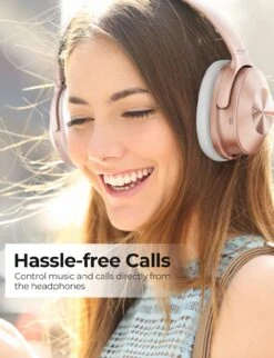 Mpow H12 Noise Cancelling Headphones (Rose Pink) -MPOW SHOP MPBH366AM B4 PAEN V01 190930