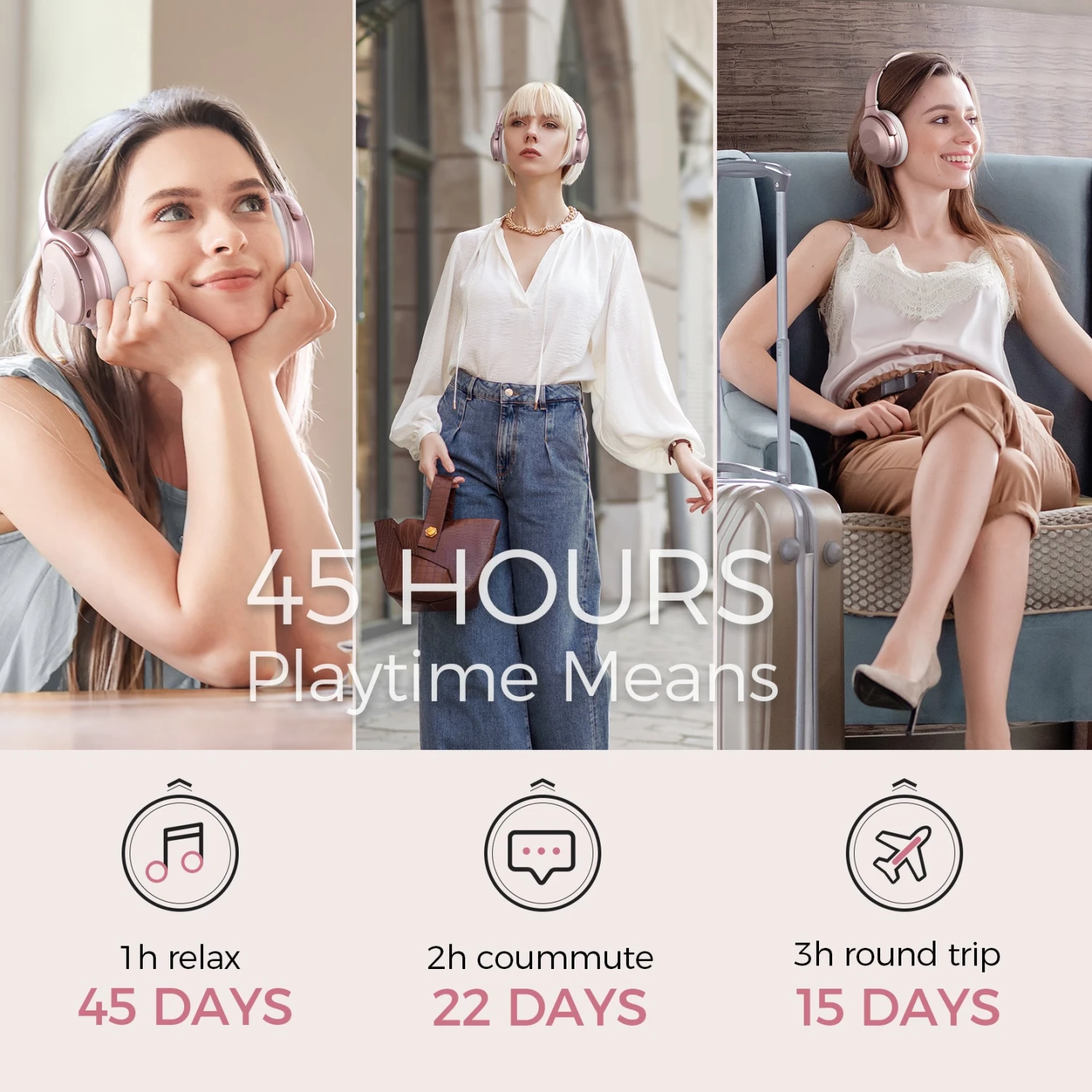 Mpow H17 Active Noise Cancelling Headphones 7 Mpow H17 Active Noise Cancelling Headphones - Image 5