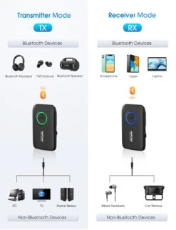 MPOW BH390B Bluetooth Transmitter & Receiver -MPOW SHOP MPBH390AB EN A2 V01 190925