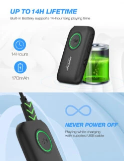 Mpow BH390A Bluetooth 5.0 Transmitter Receiver 16 Mpow BH390A Bluetooth 5.0 Transmitter Receiver -MPOW SHOP MPBH390AB US B6 V01 190817