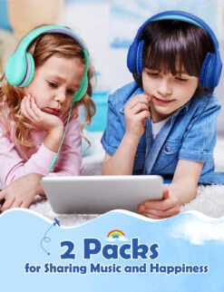Mpow CH6S Kids Headphones 2 Pack -MPOW SHOP MPBH402AL B1 V01 190912