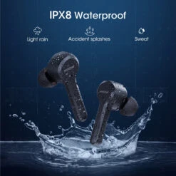 Mpow M9 Wireless Earbuds With 4 Mics Noise Cancellation -MPOW SHOP MPBH413AB EN B6 V01 200716 IPX8