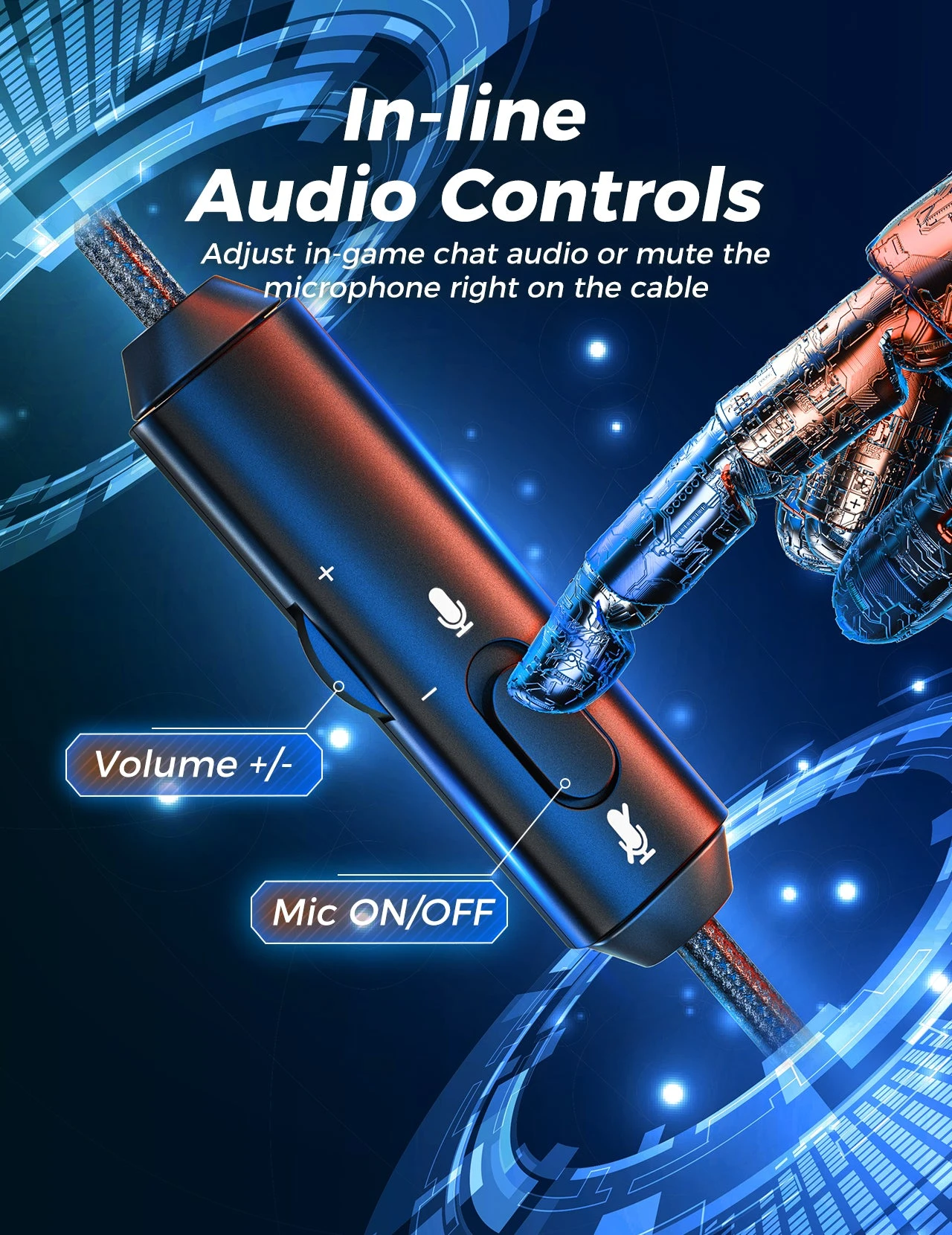 Mpow BH448 IRON SE Wired Gaming Headset 6 Mpow BH448 IRON SE Wired Gaming Headset - Image 4