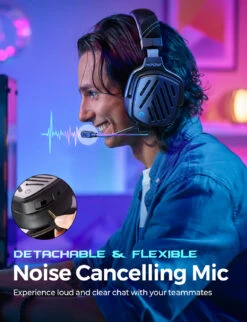 Mpow BH455 T1 2.4GHz Wireless Gaming Headset -MPOW SHOP MPBH455AB B4 V01 200901